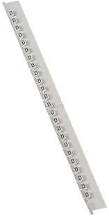 Legrand Oznacznik przewodów MEMOCAB biały litera D 037829 240szt. 037829 - Kanały kablowe - miniaturka - grafika 1