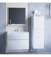 Meble łazienkowe - Łazienka TIPO MINI biały laminat - miniaturka - grafika 1