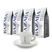 Kawa - 4x Kawa ziarnista Bazzara DODICIGRANCRU 250g + filiżanka do espresso - miniaturka - grafika 1