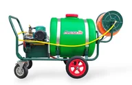 Opryskiwacze - MASTERCUT FH-36H OPRYSKIWACZ WÓZKOWY ELEKTRYCZNY AKUMULATOROWY JEZDNY TACZKOWY WÓZKOWY NA KOŁACH 160L 12V 48AH - miniaturka - grafika 1