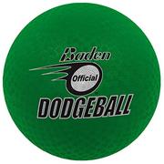 Piłki dla dzieci - Baden Dodgeball Sz 21,5 cm - zielony - miniaturka - grafika 1