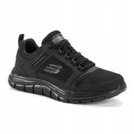 Buty sportowe męskie - Buty męskie Skechers Track Knockhill black 44 Eu - miniaturka - grafika 1