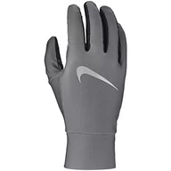 Rękawiczki - Nike Uniseks – rękawiczki dla dorosłych, lekkie, Smoke Grey/Black/Silver, rozmiar uniwersalny - miniaturka - grafika 1