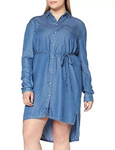Pepe Jeans Damska sukienka denim, niebieski (Denim 00), S - Sukienki - miniaturka - grafika 1