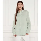 Koszule damskie - Tommy Hilfiger Lniana koszula Relaxed fit - miniaturka - grafika 1