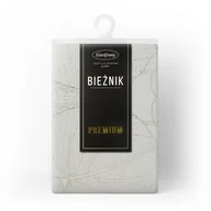 Obrusy i serwetki - Bieżnik dekoracyjny Blink 16 35 x 140 cm biały - miniaturka - grafika 1