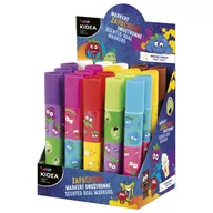 Przybory szkolne - Derform Marker gigant zapachowy 2 kolorowy mix - miniaturka - grafika 1