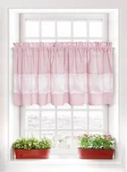 Firany - Firana Zazdrostka 90 x 150 Tunel Gotowa Lace Puder - miniaturka - grafika 1