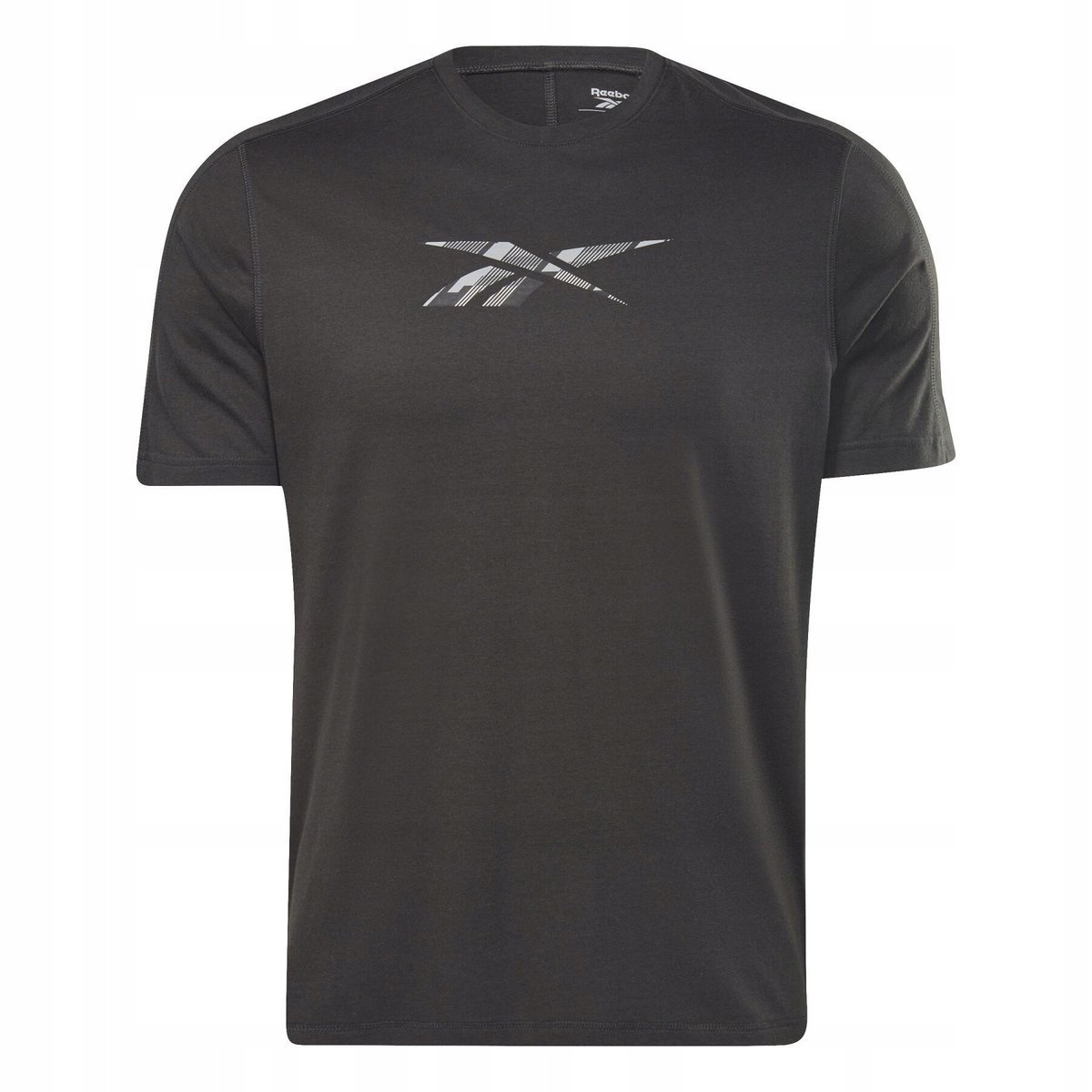 REEBOK - T-SHIRT MĘSKI - TRAIN SPEEDWICK GFX TEE HT1706 GRAFITOWY