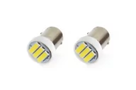 Żarówki samochodowe - AMiO 01097 Żarówki Led Standard BA9s 3xSMD 7020 12V 2 sztuki AMI-01097 - miniaturka - grafika 1