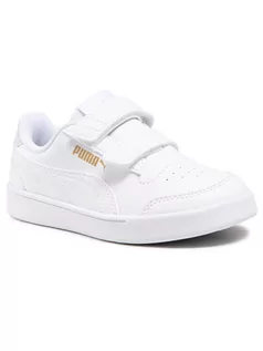 Buty dla dziewczynek - Puma Sneakersy Shuffle V Ps 375689 04 Biały - grafika 1