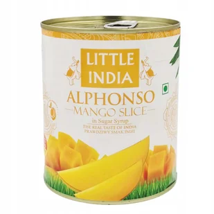 Plastry mango w syropie Alphonso Little India 850g - Konfitury, marmolady, powidła - miniaturka - grafika 1
