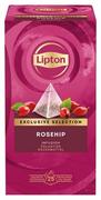 Herbata - Herbata Lipton Exclusive Selection Rosehip 25x2,5g - miniaturka - grafika 1