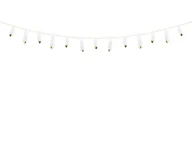 Gadżety dla niej i dla niego - PartyDeco Girlanda "Piórka", biała, 160 cm GL15-008-019M - miniaturka - grafika 1