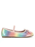 Buty dla chłopców - Nelli Blu Baleriny CM240528-1 Różowy - miniaturka - grafika 1
