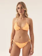 Stroje kąpielowe - Góra bikini Hawai Bloovii jasny pomarańczowy L - miniaturka - grafika 1