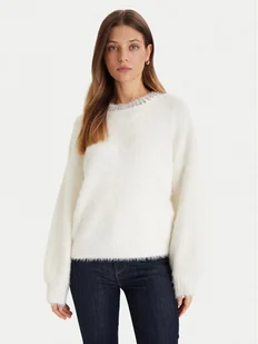 Guess Sweter W5BR58 Z3BH0 Biały Regular Fit - Swetry damskie - miniaturka - grafika 1