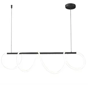 Lampa wisząca FANTASIA LED czarna 120 cm ST-9282P/L1black - Step Into Design - Lampy sufitowe - miniaturka - grafika 1