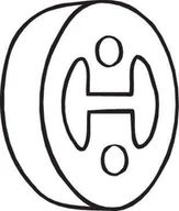 Układ wydechowy - akcesoria - BOSAL Pasek gumowy system wydechowy 255-423 255-423 - miniaturka - grafika 1