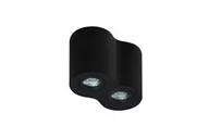 Lampy sufitowe - Azzardo Plafon BROSS 2 czarny/czarny GM4200BK/BK - miniaturka - grafika 1