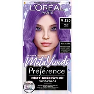 Farby do włosów i szampony koloryzujące - L'Oréal Paris Préférence Meta Vivids Farba do włosów 75 ml Odcień 9.120 Meta Lilac - miniaturka - grafika 1