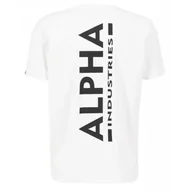 Odzież taktyczna i umundurowanie - Koszulka Alpha Industries Backprint 128507 09 - Biała RATY 0% | PayPo | GRATIS WYSYŁKA | ZWROT DO 100 DNI - miniaturka - grafika 1