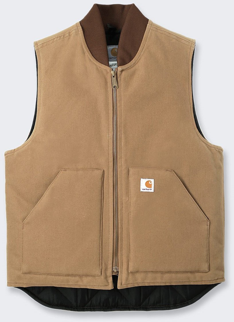 Kamizelka Carhartt V01 Firm Duck Insulated Brown