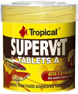 Tropical Supervit Tablets A 50ml/200szt. 20622 - Pokarm dla ryb - miniaturka - grafika 1