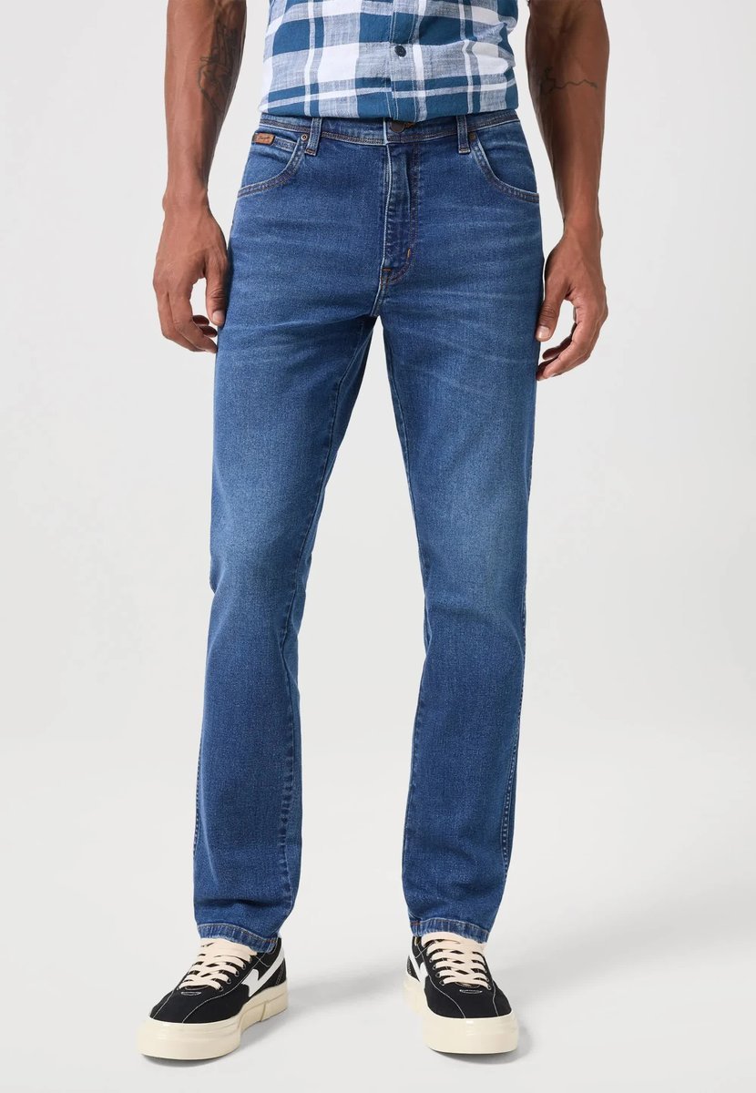 Męskie spodnie jeansowe dopasowane Wrangler VEGAS SLIM W33 L34