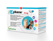 Vetoquinol Zylkene 75mg 10 tabletek dla kotów i psów o wadze do 10 kg 13857-uniw