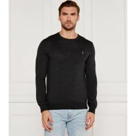 Swetry męskie - POLO RALPH LAUREN Wełniany sweter | Slim Fit - miniaturka - grafika 1