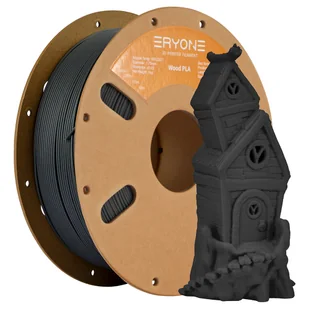 ERYONE Wood PLA Filament - Charcoal Gray - Filamenty i akcesoria do drukarek 3D - miniaturka - grafika 1