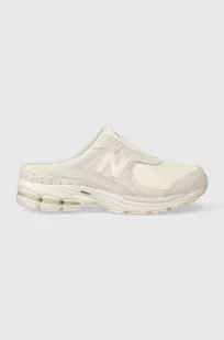 New Balance klapki M2002RMQ kolor biały - Klapki i japonki męskie - miniaturka - grafika 1