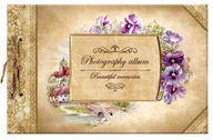 Albumy fotograficzne - Album Fotograficzny "Beautiful Memories", Pansis 25x16 cm - miniaturka - grafika 1
