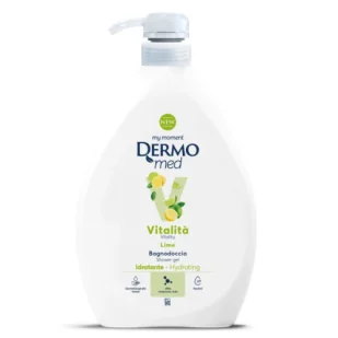 Dermomed Vitalita Lime 1000ml żel pod prysznic, orzeźwiający zapach limonki, nawilżający i odświeżający - Kosmetyki do kąpieli - miniaturka - grafika 1