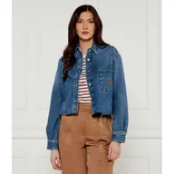 Kurtki damskie - Joop! Jeans Jeansowa kurtka Udela Cropped Fit - miniaturka - grafika 1