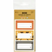 Etykiety samoprzylepne i bloki etykiet - Naklejki na zeszyt BB Friend Boys 9szt - miniaturka - grafika 1