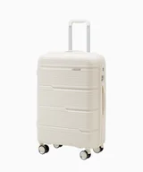 Walizki - PUCCINI Średnia walizka z polipropylenu biała - miniaturka - grafika 1