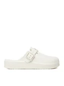 Klapki i japonki damskie - Hunter Klapki CEO-W-835123 Biały - miniaturka - grafika 1