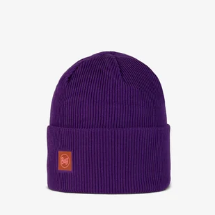 Czapka Buff Crossknit Beanie purple - ONE SIZE - Czapki męskie - miniaturka - grafika 1