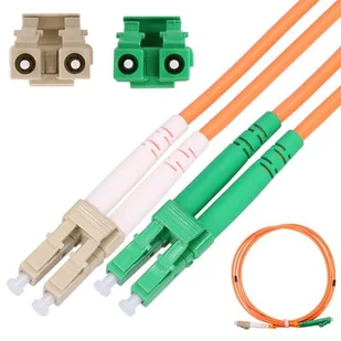 EXTRALINK PATCHCORD LC/UPC-LC/APC MM OM2 DUPLEX 3.0MM 2M - Kable światłowodowe - miniaturka - grafika 1