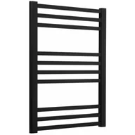 Grzejniki łazienkowe - Grzejnik Max 67.7x50 cm Czarny 257W Roz 5cm 10 Bar LUXRAD - miniaturka - grafika 1