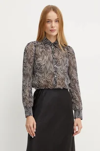 Morgan koszula CBETTY damska kolor czarny regular z kołnierzykiem klasycznym CBETTY - Koszule damskie - miniaturka - grafika 1