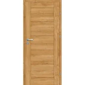 Drzwi wewnętrzne - Skrzydło drzwiowe Vinci 80P dąb karmelowy - miniaturka - grafika 1