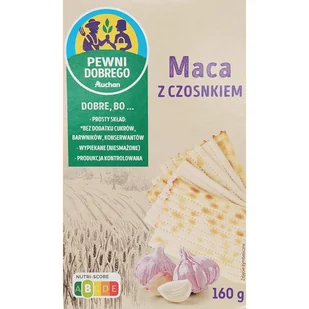 Pewni Dobrego - Maca z czosnkiem - Pieczywo chrupkie - miniaturka - grafika 1