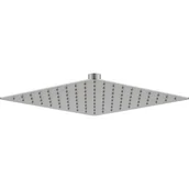 Deszczownice - Deante Cascada Głowica prysznicowa stalowa - 250x250 mm stal szczotkowana NAC_F02K - miniaturka - grafika 1