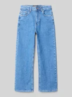 Spodnie i spodenki dla chłopców - Jeansy z wpuszczanymi kieszeniami model ‘GATELY’ - miniaturka - grafika 1