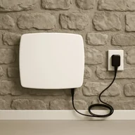 Domowe osuszacze powietrza - Urządzenie przeciw wilgoci ATE Pulse Biały - Odwracacz polaryzacji elektromagnetyczny do osuszania ścian - miniaturka - grafika 1