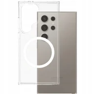 Etui i futerały do telefonów - PanzerGlass Etui CARE by Flagship Urban Combat Qi do Galaxy S25 Ultra, przezroczysto-białe - miniaturka - grafika 1