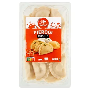 Carrefour Classic Pierogi ruskie 400 g - Szybkie dania obiadowe - miniaturka - grafika 1